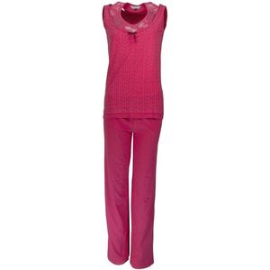 Irresistible Dames Pyjama - Katoen - Roze - Maat M
