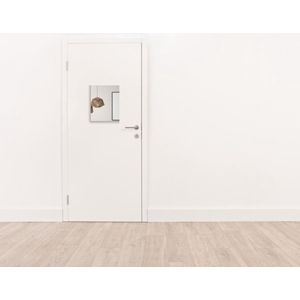 Rechthoekige Spiegel - Deurspiegel - Verzilverd - 30 X 40 cm - Dikte: 4 mm - In Nederland Geproduceerd - Incl. Spiegelmontageset - Top Kwaliteit Wandspiegel Zonder Lijst