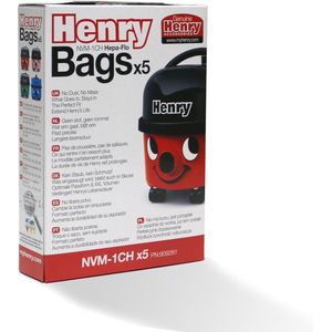 Numatic NVM-1CH HEPA stofzuigerzakken - 9 Liter - 70 stuks ( 14 dozen van 5 zakken)