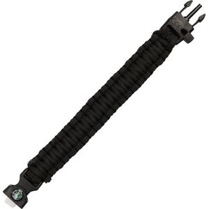 101inc Paracord survival kompas 8 inch zwart