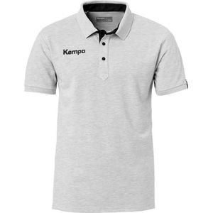 Kempa Prime Polo Shirt Grijs Maat L