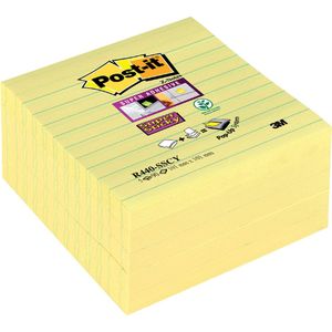 Memoblok 3m post-it z-note s440 super sticky geel | Pak a 5 stuk