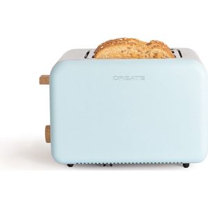 CREATE - Broodrooster - Voor Medium - 6 niveaus - 850W - Pastel Blauw - TOAST RETRO