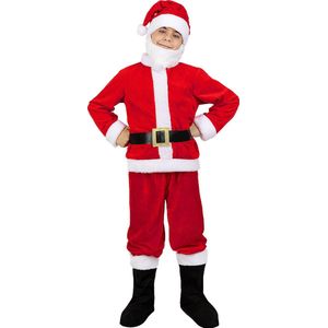 FUNIDELIA Deluxe Kerstman kostuum voor jongens - 3-4 jaar (98-110 cm)