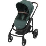 Maxi-Cosi Plaza Plus 2-in-1 Kinderwagen - Essential Green - Vanaf de geboorte tot ca. 4 jaar