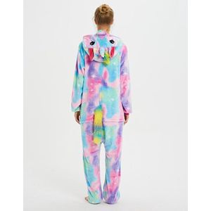 Unicorn onesie maat 146/152 - Dieren – Verkleedkleren - kinderen - jongens - meisjes - Huispak