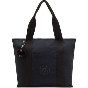 kipling Schoudertas Basic Era Tote Black Tonal Zwart
