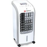 Alpina Aircooler - 3 Standen: Ventilator, Luchtkoeler en Luchtbevochtiger - Mobiel - Wit