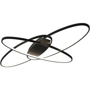 Jurrys plafondlamp - Luxe - lampen - Licht - Met afstandsbediening - Zwart - Wit - Eetkamer - Slaapkamer