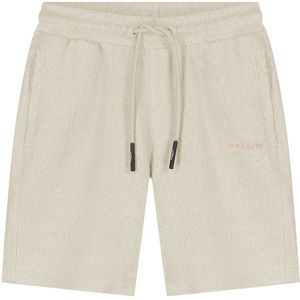 Ballin Amsterdam - Jongens Regular fit Shorts Sweat - Sand - Maat 8