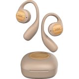 House of Marley Liberate Open Draadloze Oordopjes – Bluetooth 5.3 – Open Ear – Sport Oortjes – 20 uur Speeltijd - Zweetbestendig en Waterbestendig - USB C - Gemaakt van Duurzame Materialen - Cream