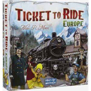 Ticket To Ride Europe - Bordspel - 8 jaar en ouder - 2 tot 5 spelers - Top 10 Bordspellen 2023