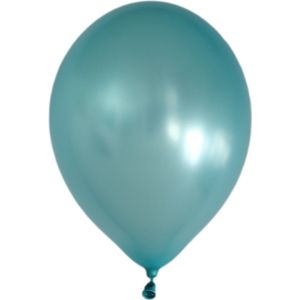 Caribisch Blauwe (Pearl) Ballonnen (10 stuks / 30 CM)