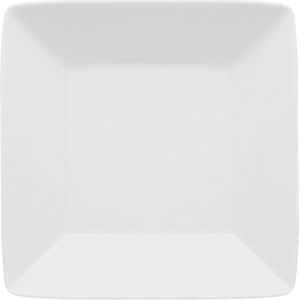 Thomas Loft Vierkant Diepe Serveerschaal - 22 cm - Wit