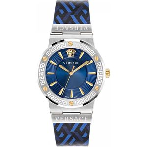 Versace VEVH01421 horloge vrouw - Roestvrij Staal - zilver