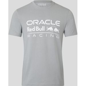 Red Bull Racing Logo Shirt Grijs 2023 XL - Max Verstappen - Sergio Perez - Oracle