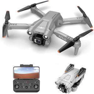 LUXWALLET Libra Light Drone – Drone Met Driezijdige Obstakel Ontwijking - Drone Met Twee Camera’s - 480P – Opvouwbaar - 360° Vliegsysteem - Richtingspunt Vluchtmodus – Grijs