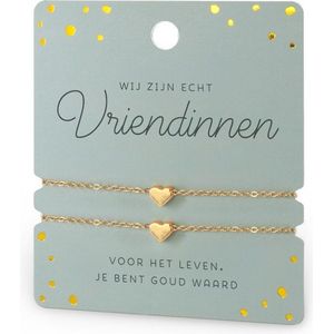 Armbandjes - Hartje - Vriendin