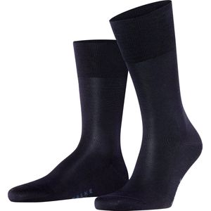 FALKE Tiago business & casual organisch katoen sokken heren blauw - Maat 39-40