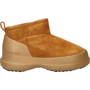 MOON BOOT Mb Luna Low Boot Suede Boots Dames - Cognac - Maat 37