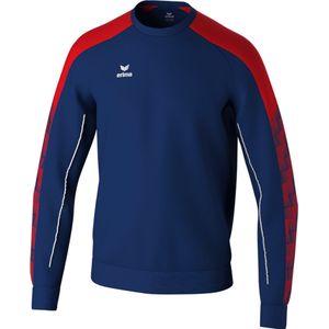 Erima Evo Star Sweatshirt Kinderen - Marine / Rood | Maat: 128