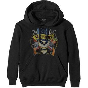 Guns N' Roses - Top Hat Hoodie/trui - M - Zwart