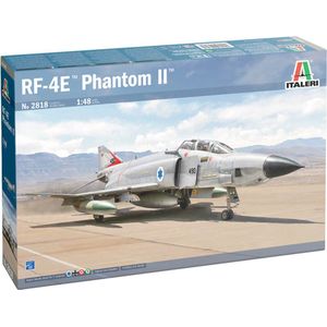 1:48 Italeri 2818 RF-4E Phantom II Plane Plastic Modelbouwpakket