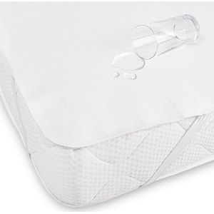 Perfecte waterdichte matrasbeschermer katoen - 200x220 (extra breed ) - met een pu laag - tegen vuil, vlekken en huismijt - biedt optimale bescherming - ademend en en zacht - verlengt de levensduur van de matras