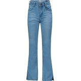 Meisjes jeans broek - Anouk light indigo - Licht blauw denim