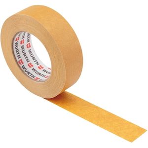 Wurth - Afplaktape, crêpe, hittebestendig - Hittebestendige afplaktape, crêpe +120 °C x 10 st