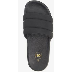 Dames badslippers zwart - Maat 41
