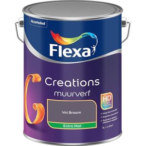 Flexa - Creations Muurverf Extra Mat - Vol Braam - Mengverf - 5 Liter