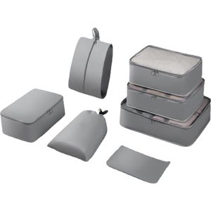 Kofferorganizerset, 7-delige packing cubes, kledingtassen, schoenentassen, kofferorganizer voor reisgadgets, waterdichte reisbenodigdheden