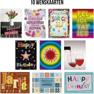 Wenskaarten - kleine verjaardagskaarten