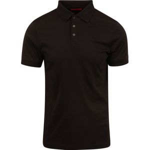 Suitable - Liquid Polo Zwart - Slim-fit - Heren Poloshirt Maat XL