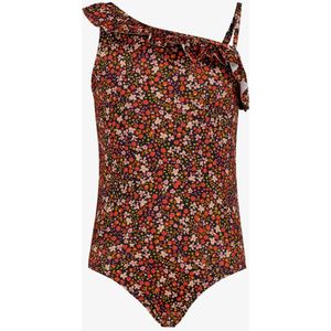 Osaga meisjes badpak met bloemenprint multicolor - Maat 140