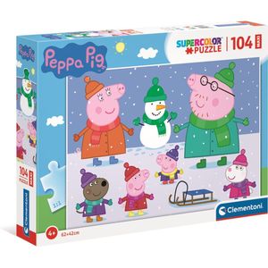 Peppa Pig Maxi Puzzel (104 stukjes)