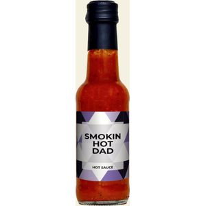 Saus met Etiket: Smokin Hot Dad - Origineel Vaderdag Cadeau - makeyour.com - Premium Saus - makeyour.com