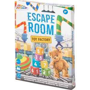 Escape room spel ''Toy factory'' - Multicolor - Kunststof - 2-4 spelers - 60 minuten spel - Vanaf 3 jaar - Spel - Speelgoed - Spelen