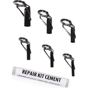 Traxis Tip Guide Repair Kit - Topogen Set - 6 Stuks - Reparatieset Werphengel