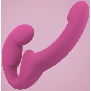 Fun Factory - Share Lite  - Double Dildo - Blackberry Paars - Strapless Strap-on dildo - NIEUW!