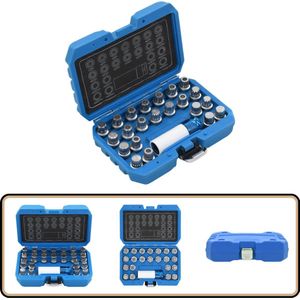 vidaXL Velgslotenset - 23-delig - Voor VAG voertuigen Wielslot Set - VAG Auto's - Wieldoppen Verwijdertool - Chroom-molybdeenstaal - Garagegereedschap