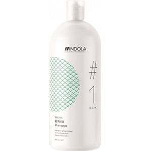 Indola Innova Repair Shampoo-1500 ml -  vrouwen - Voor