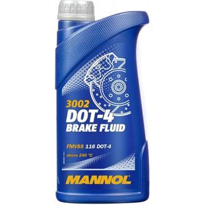 MANNOL DOT-4 BRAKE FLUID MN3002-1 Remvloeistof 450Ml