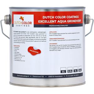 DCC Excellent Aqua Grondverf - 10L - RAL 9001 | Crèmewit