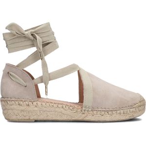 Fred De La Bretoniere Romi Luz Espadrilles - Dames - Taupe - Maat 37