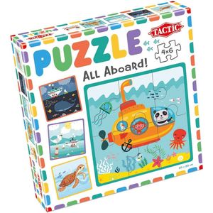 My First Puzzles 4x6 stukjes: All Aboard!