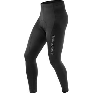 ROCKBROS Fietsbroek Broek Mannen en Vrouwen Fiets Panty Leggings Lange Ademend Elastische Sneldrogende Reflecterende Gewatteerde Broek voor Fietsen Hardlopen en Andere Buitensporten Maat XL