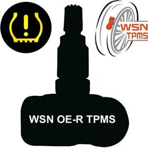 Orgineel TPMS vervangings sensorventiel voor Chrysler Grand Voyager Type: RT Bouwjaar: 01/2011 - 09/2017 433Mhz Sensor: WSN014-VA