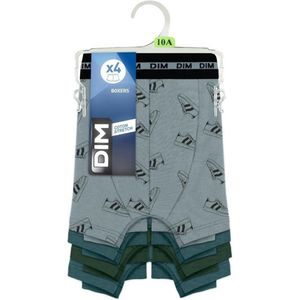 Dim Korte short - AVW Blue/Turquoise/Green - maat 146/152 (146-152) - Jongens Kinderen - Katoen/elastaan- 0CN4-AVW-146-152